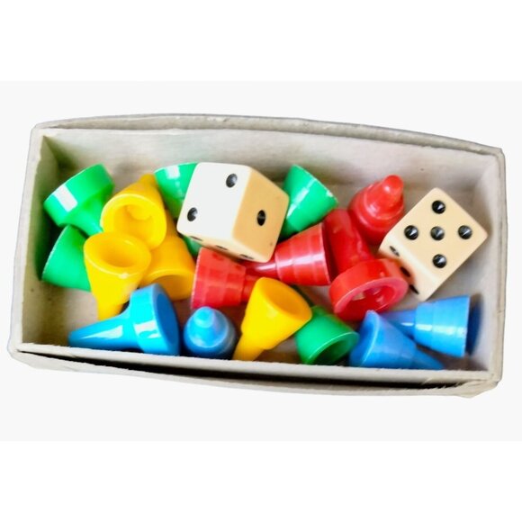 Built Rite India Board Game 2 4 Players Vintage - Picture 6 of 10